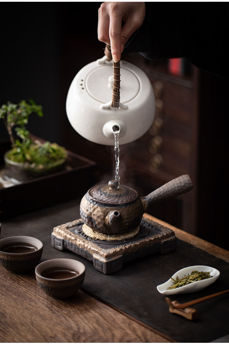 Miniatura: Vintage Crude Pottery Teapot Coaster