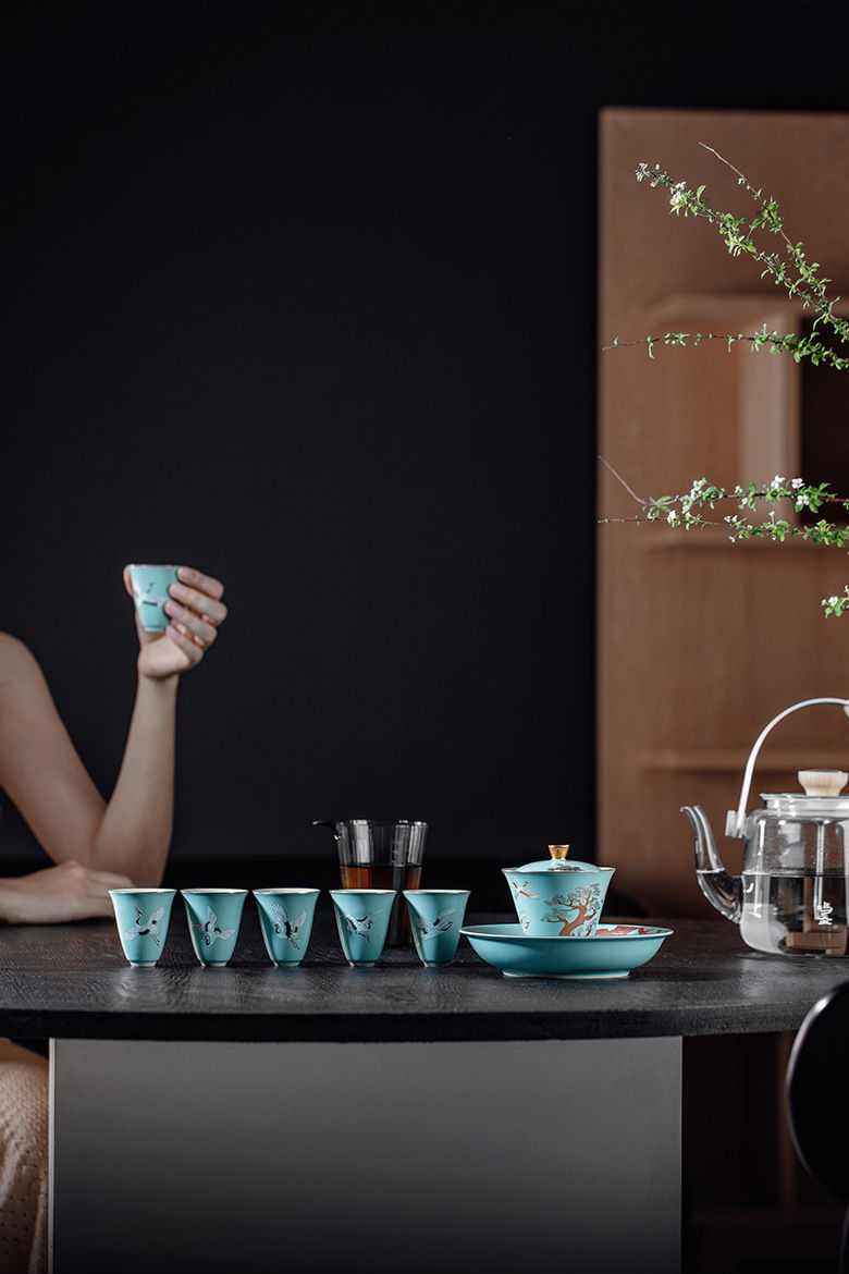 Thumbnail: Chinese Royality Style Tea-set Suite