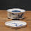 Thumbnail: Vintage Blue and White Porcelain Tea Boat, Chinese Tea Ceremony Tea Set