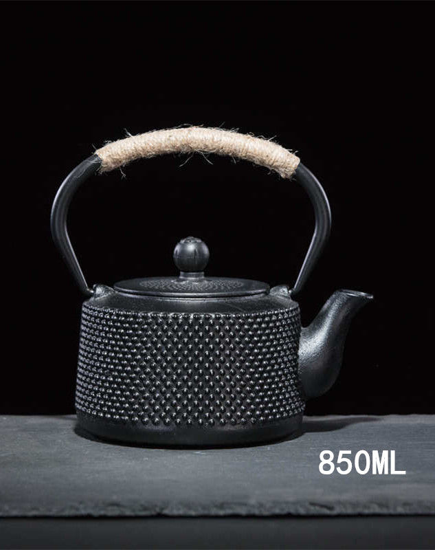 Thumbnail: Cast Iron Kettle/Japanese Traditional Tea Ceremony Tea Set
