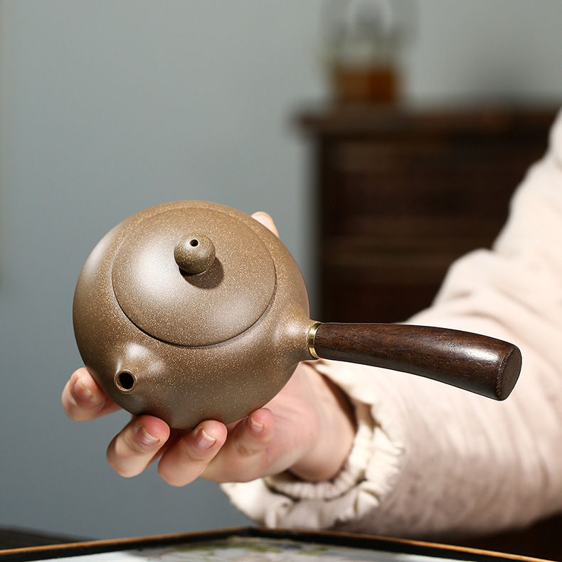 Thumbnail: Yixing Purple Clay Teapot/Yixing Handmade Zisha Teapot