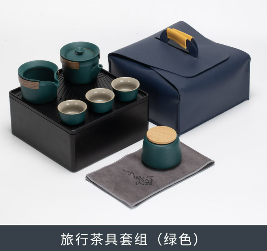 Miniatura: Crude Pottery Tea Set Suite