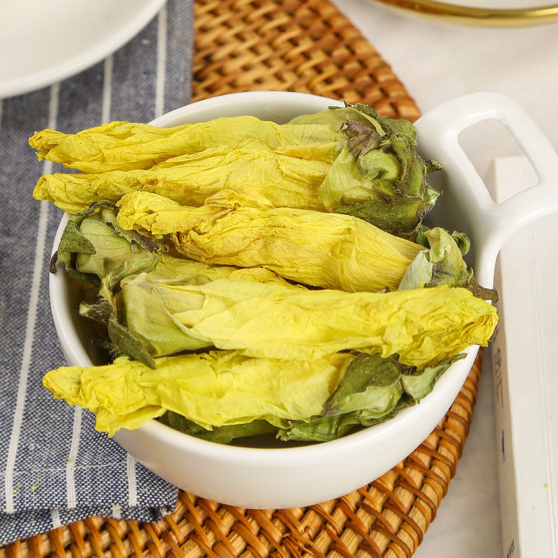 Miniature : Okra Flower,Chinese Herbal Tea Wholesale