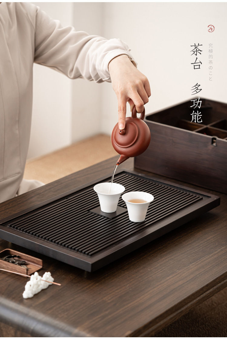 Miniaturbild: Multifunctional Bamboo Tray & Storage Box