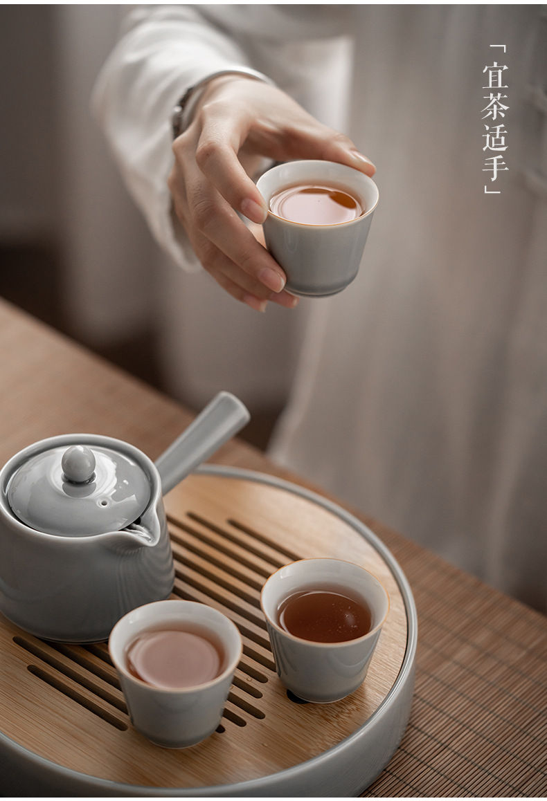 Miniatura: Ice Grey Porcelain Tea Set Suite