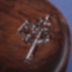 Thumbnail: Vintage Wood Tea Tray