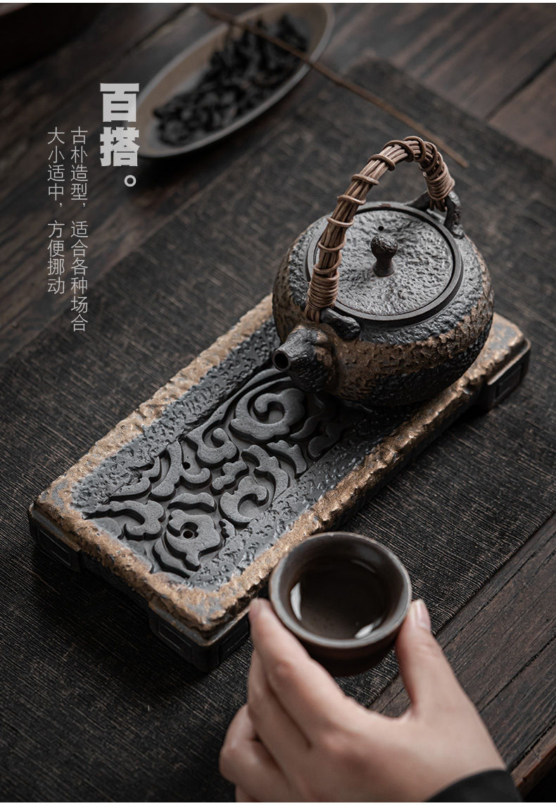 Miniatura: Vintage Crude Pottery Teapot Coaster