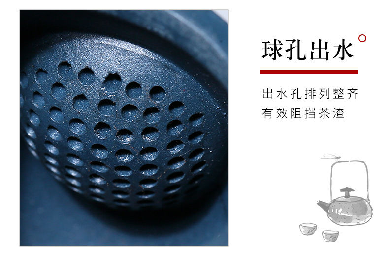 Miniatura: Yixing Purple Clay Teapot/Yixing Handmade Zisha Teapot