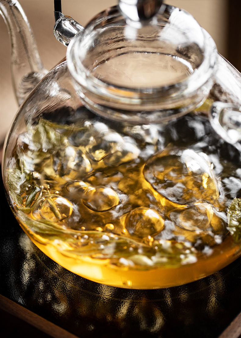 Миниатюра: China Ancient Style Handmade Large Glass Kettle