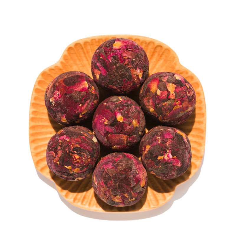 Thumbnail: Yunnan Flower Ball Tea/ Flower Pearl Tea, Chinese Herbal Tea Wholesale
