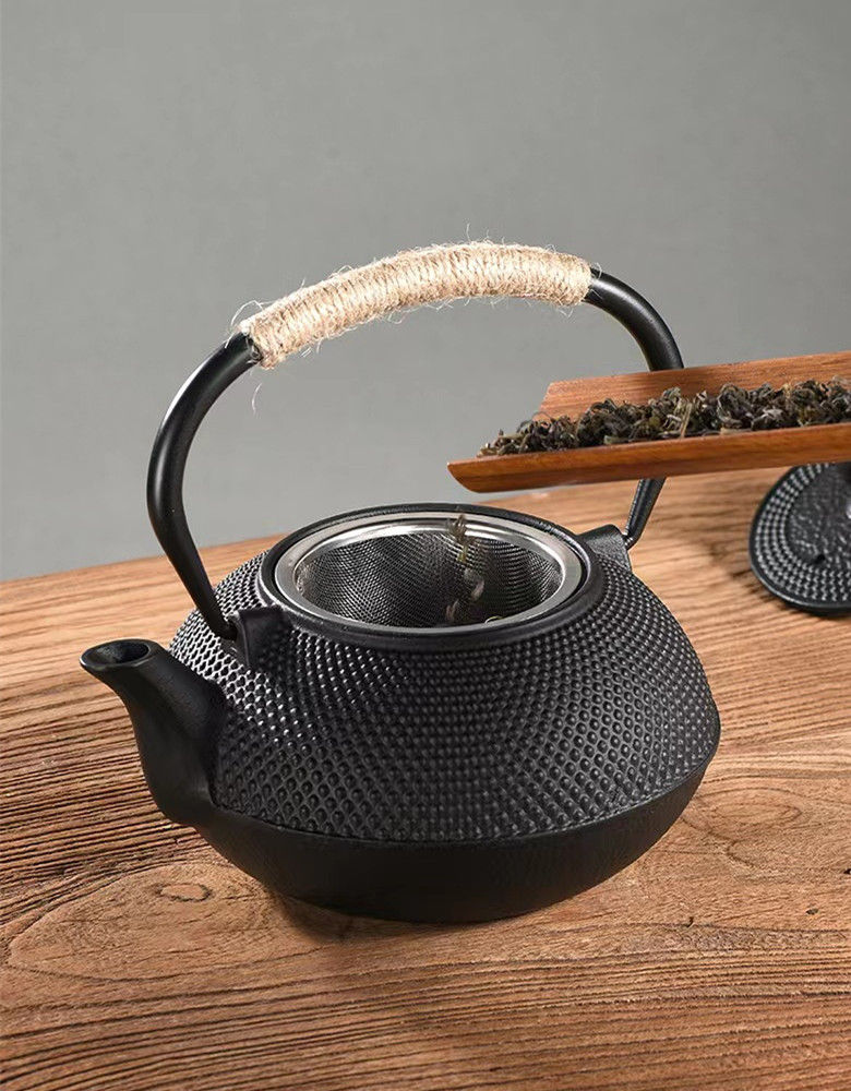 Thumbnail: Cast Iron Kettle/Japanese Traditional Tea Ceremony Tea Set