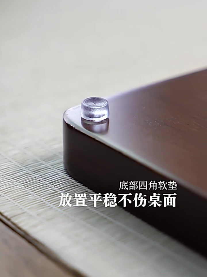 Миниатюра: Vintage Weight Bamboo & Black Stone Tea Tray