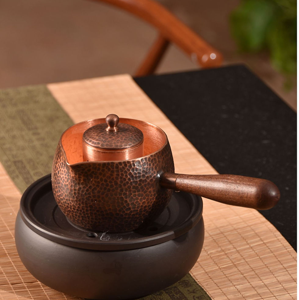 Miniatura: Vintage Handmade Copper Kettle