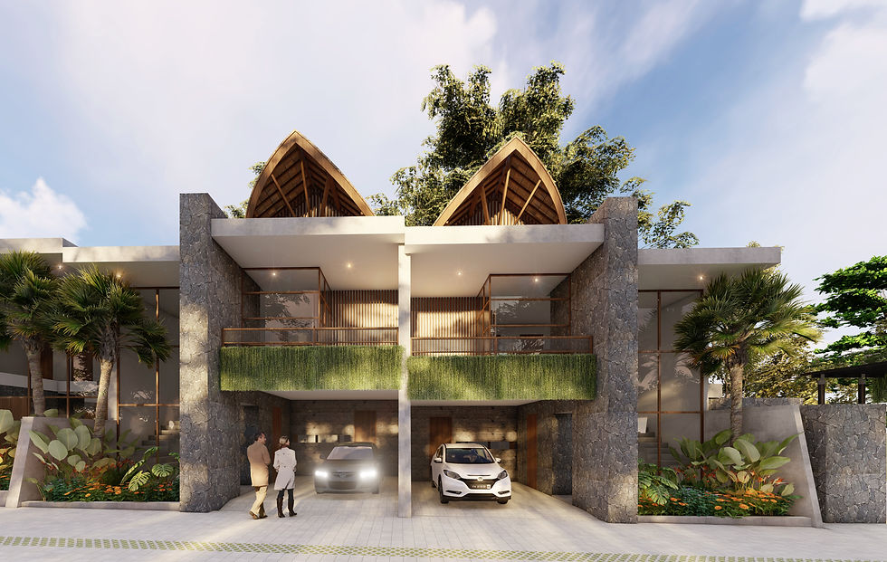 2BR villa exterior 2