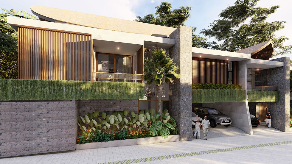 3BR villa exterior 3