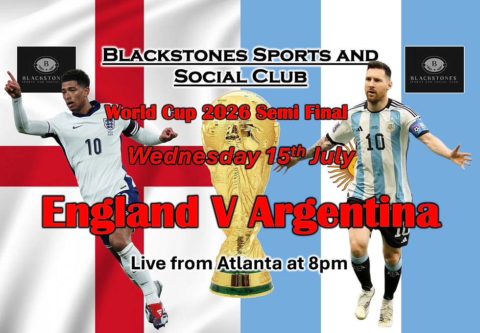 England V Argentina