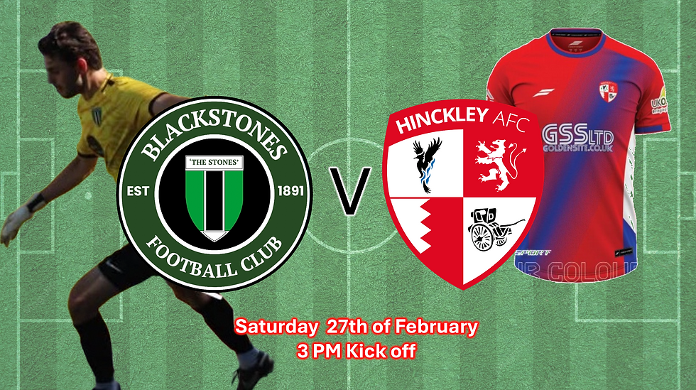 Blackstones FC v Hinckley AFC