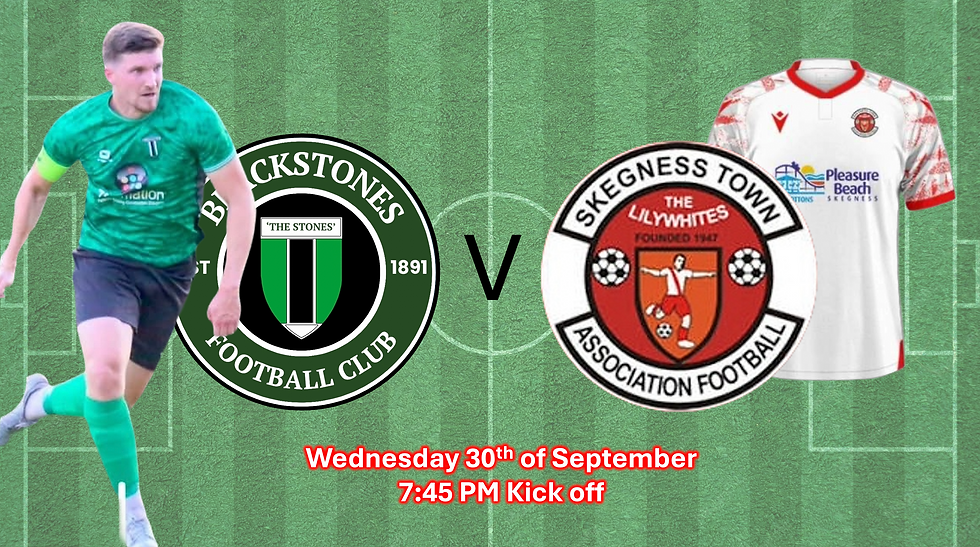 Blackstones FC v Skegness Town FC