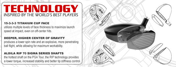 Miniatura: Tour Edge Exotics CB4 Tour fairway wood
