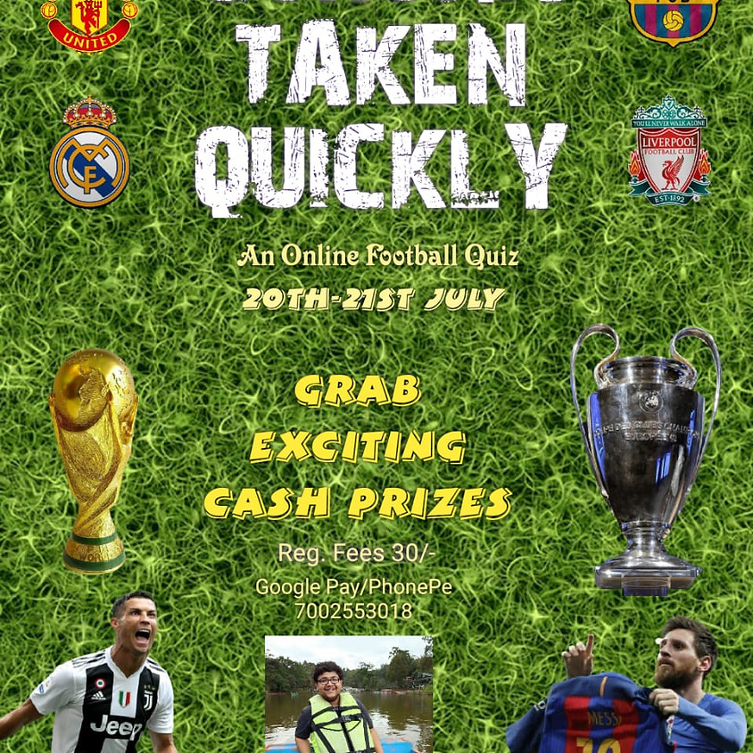 Corona Taken Quickly - An Online Football Quiz