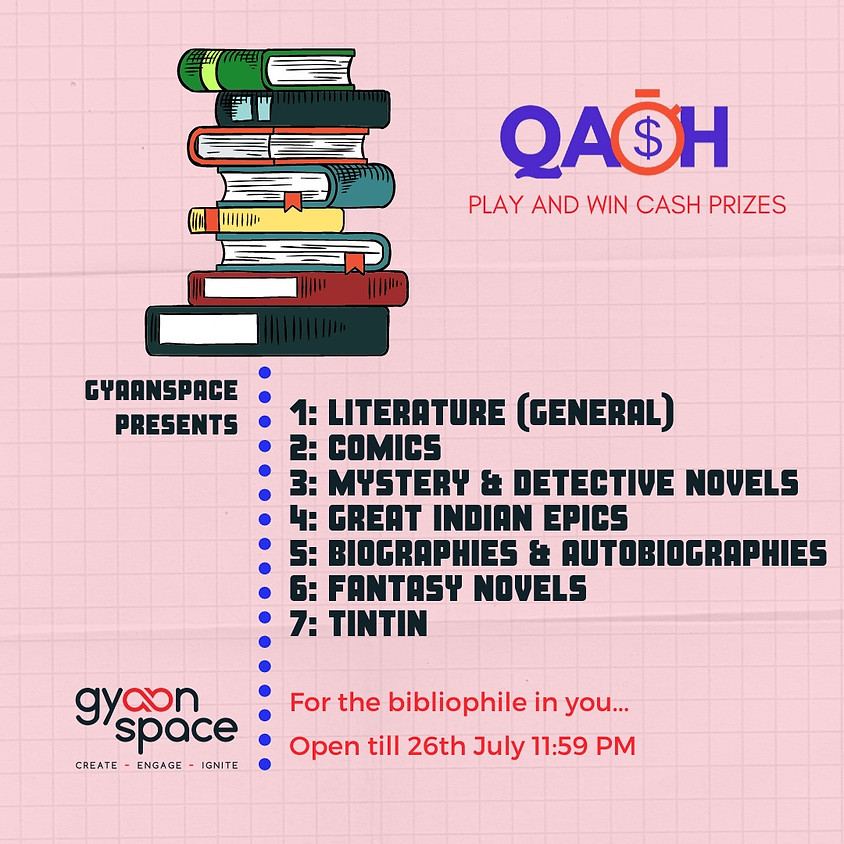 The Literature Week of Qash By Gyaanspace
