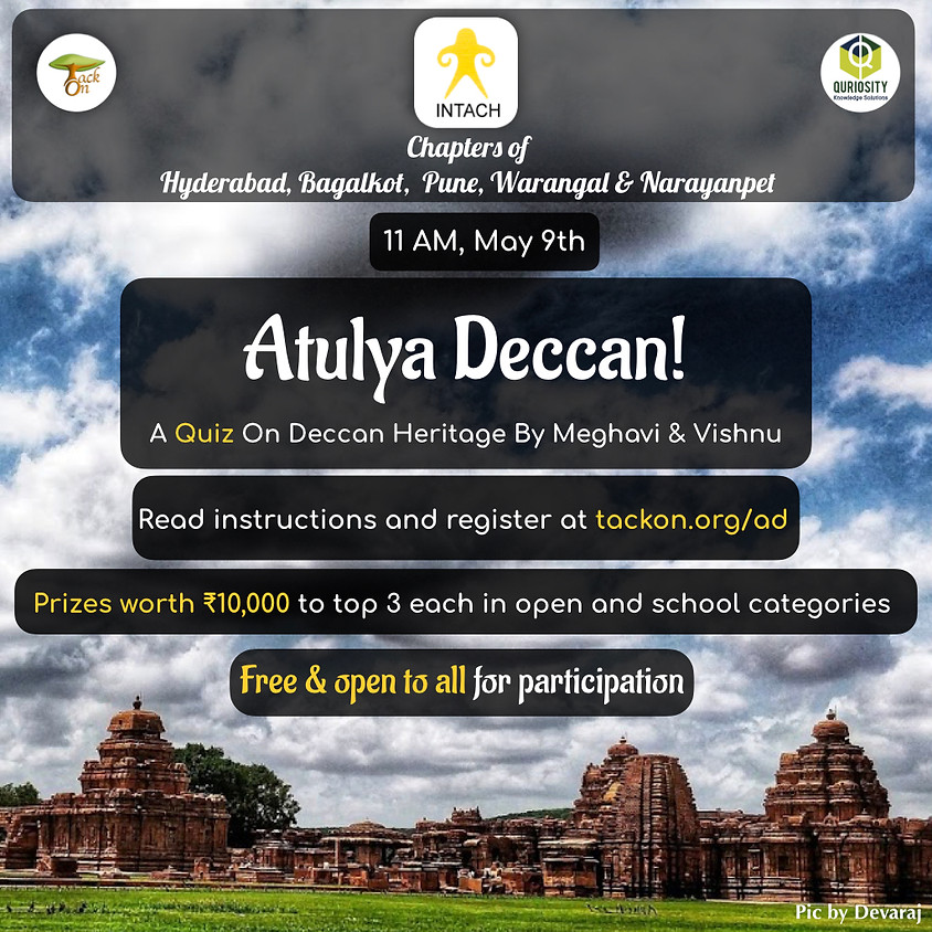 Atulya Deccan - A Quiz On Deccan Heritage | INTACH