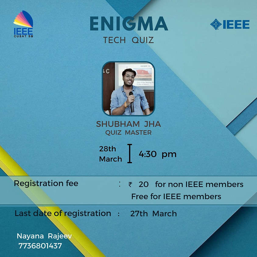 Enigma Tech Quiz