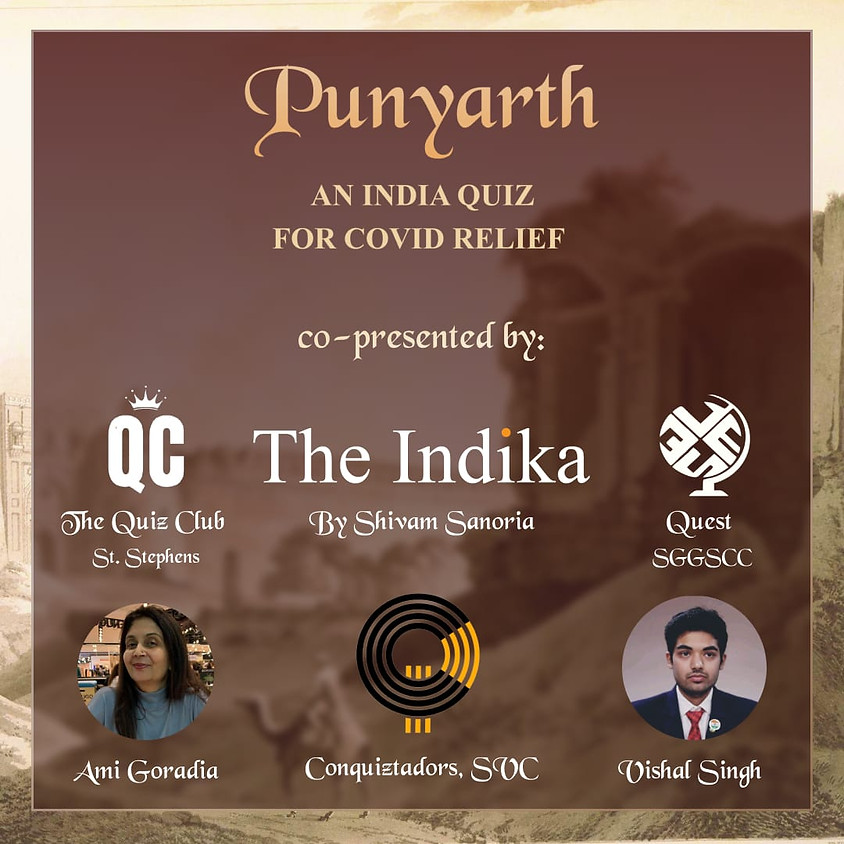 PUNYARTH - An India Quiz to gather funds for COVID Relief