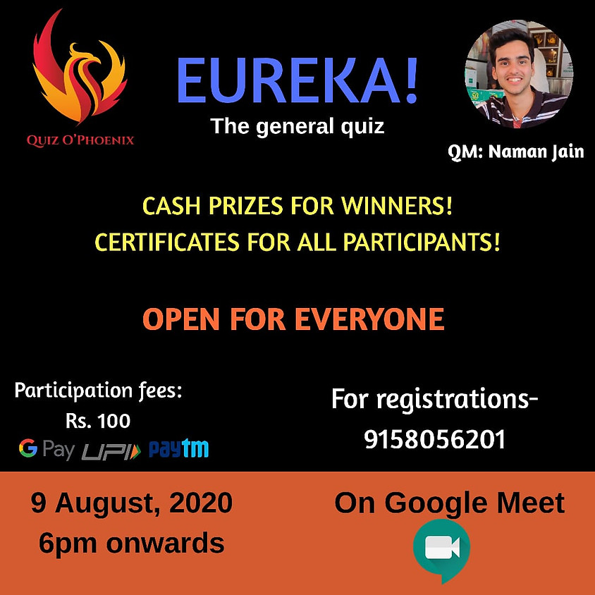 Eureka! The General Quiz By Quiz O'Phoenix