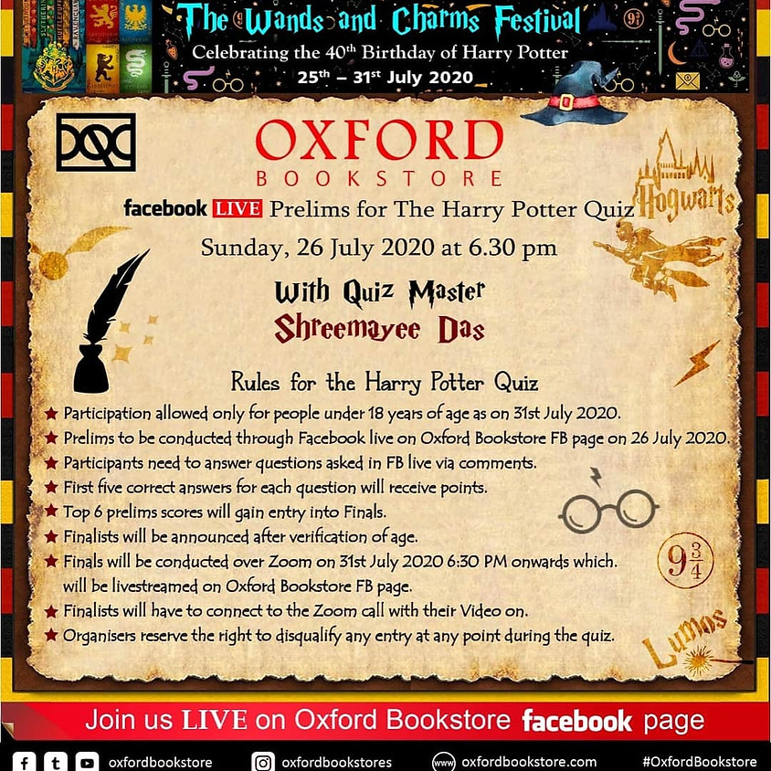 Quiz as the part of Wands and Charms Festival