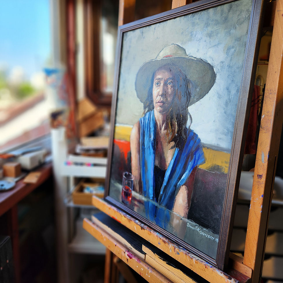Thumbnail: Bistrot on easel 3