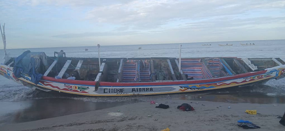 Joal : 12 morts dans un chavirement d'une pirogue de migrants