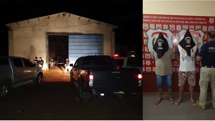 Policía desmantela banda que preparaba ataque a transportador de caudales