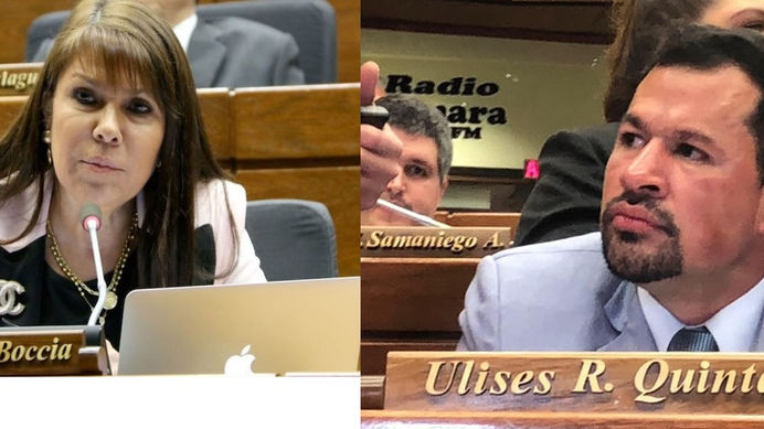 La diputada Celeste Amarilla juntará firmas para pedir la pérdida de investidura Ulises Quintana