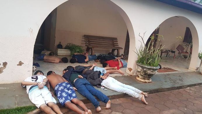 Incautan droga y granadas