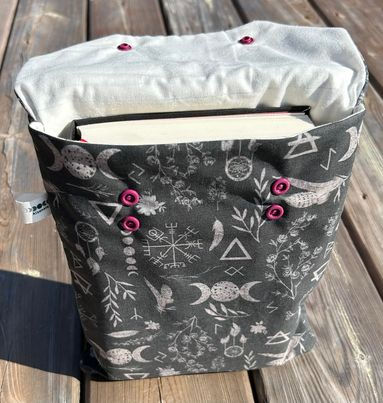 Thumbnail: Moon Magic Grey Book Sleeve