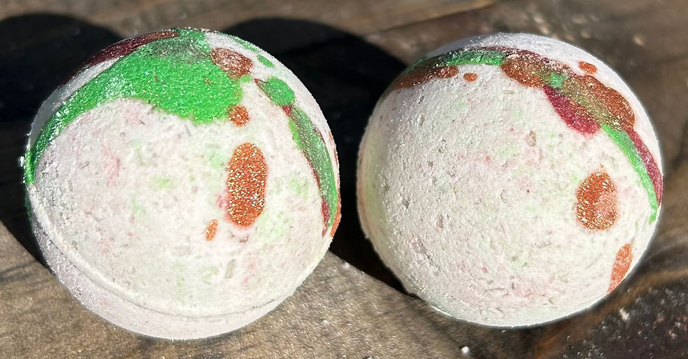 Peppermint Mocha Bath Bomb
