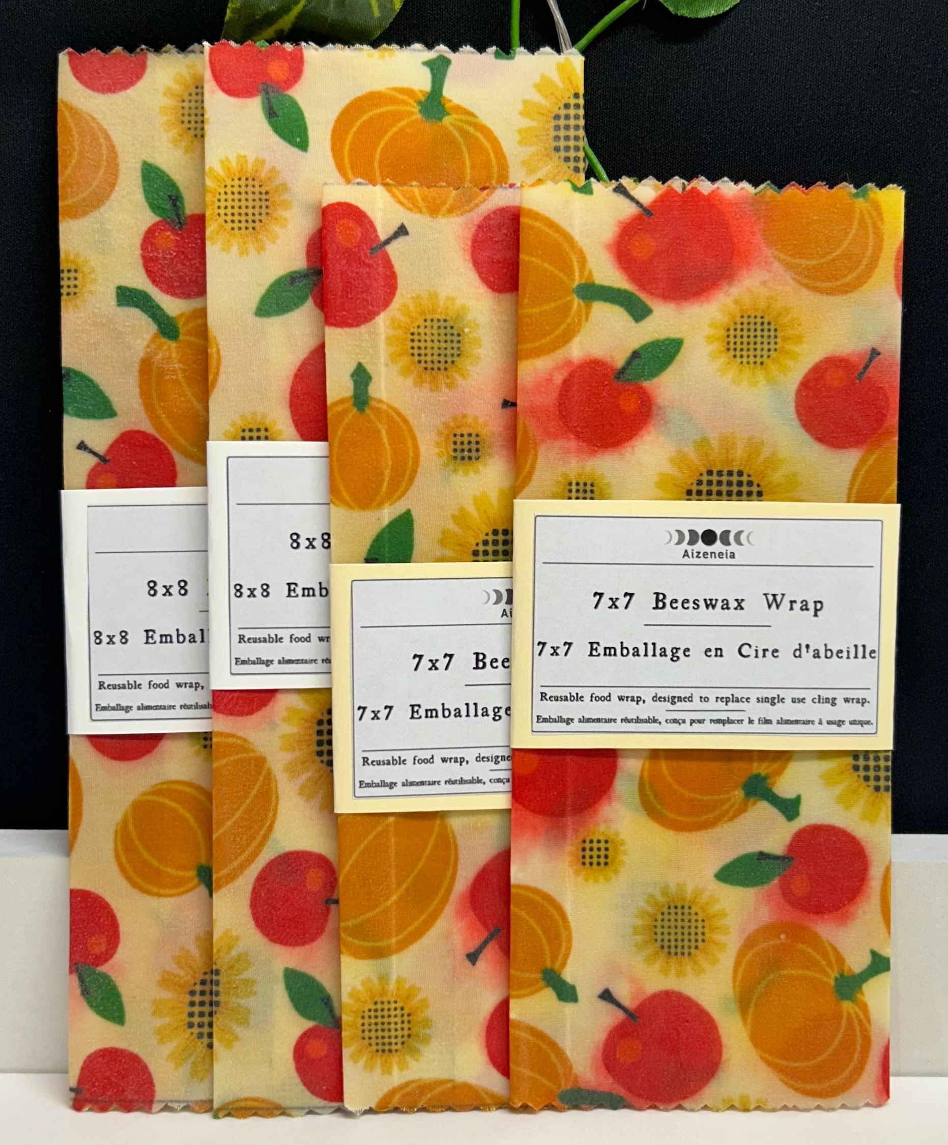 Fall Beeswax Wrap