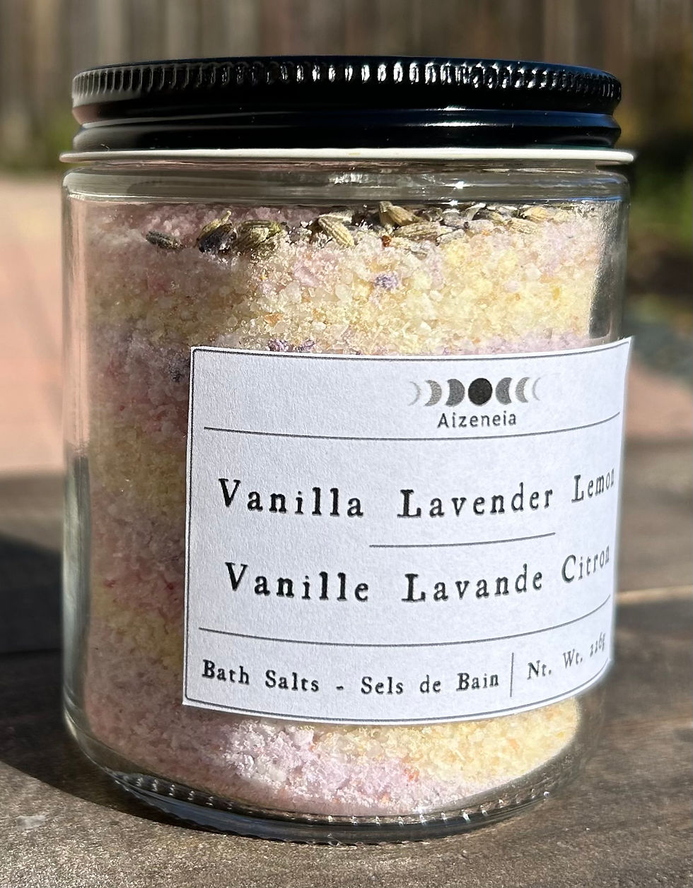 Thumbnail: Vanilla Lavender Lemon Bath Salts