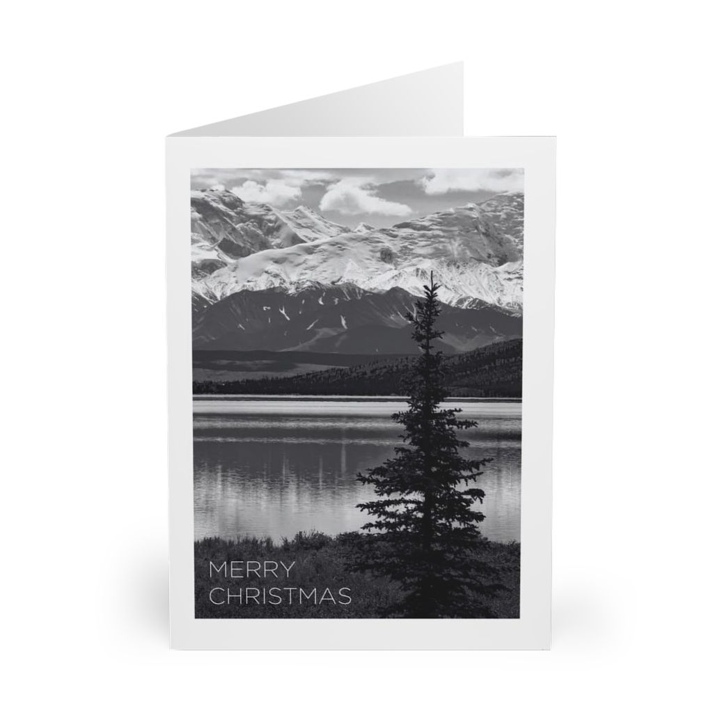Merry Christmas Tree Photo Card (5pk)