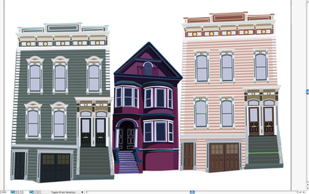 Houses for children's book