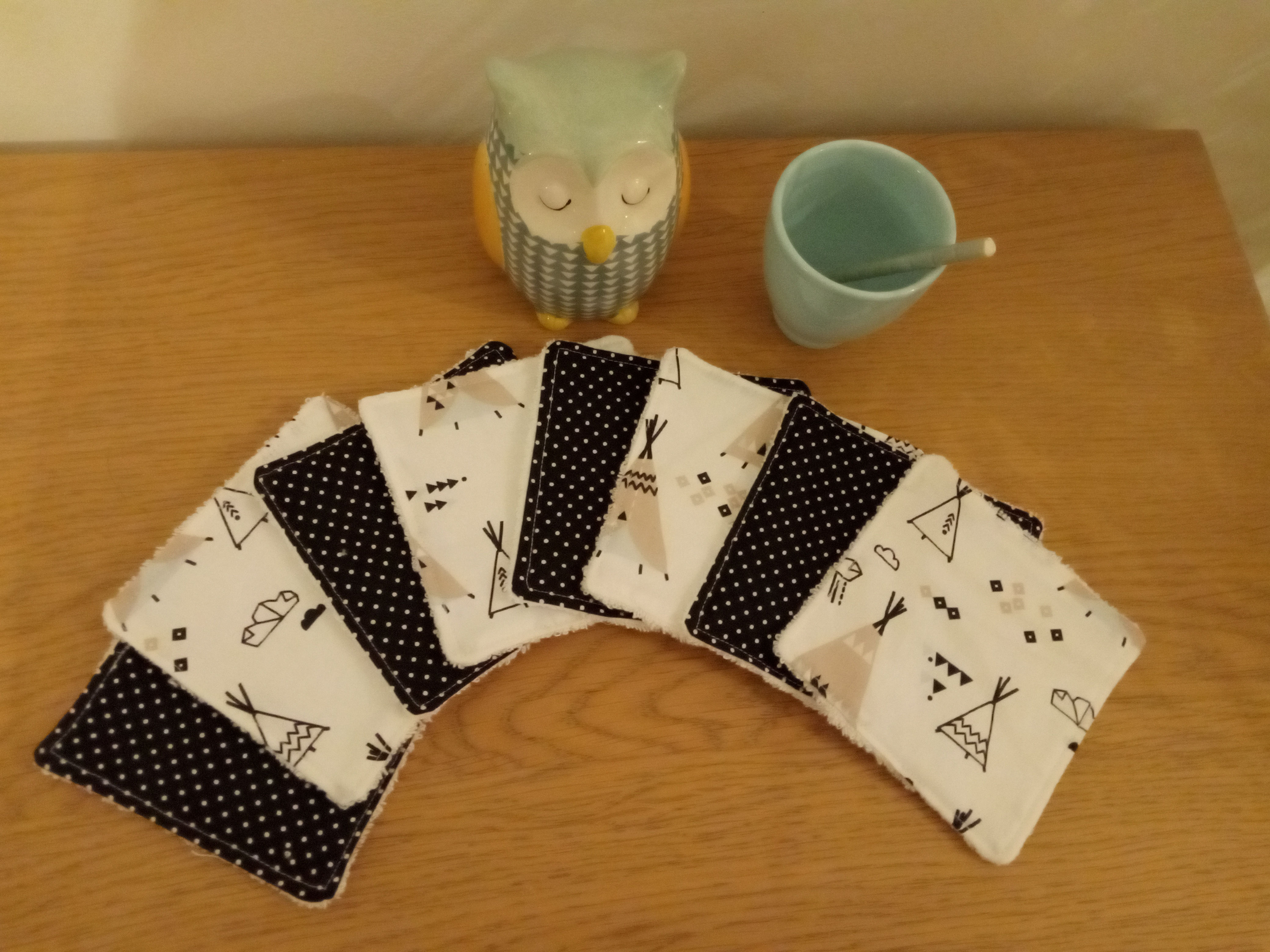 8 lingettes "Tipis"