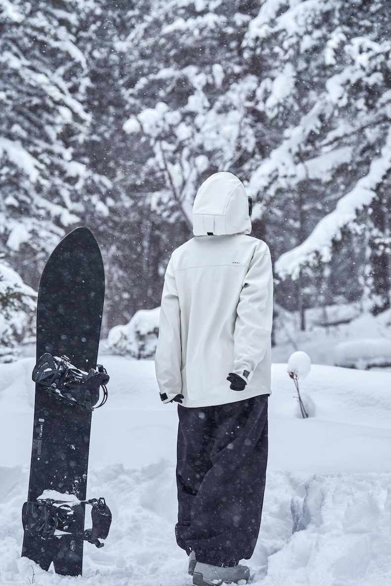 Thumbnail: AWKA 25-26 3L內刷毛單雙板滑雪外套 雪衣