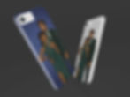 His and Hers Personalised Faceless Illustrated Flexi Phone Cases for Couples