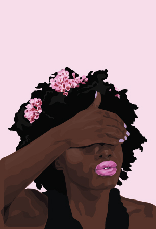 afros in san juan illustration