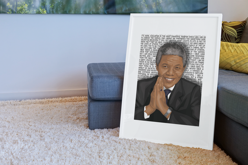 Nelson Mandela Artwork Creative Banter