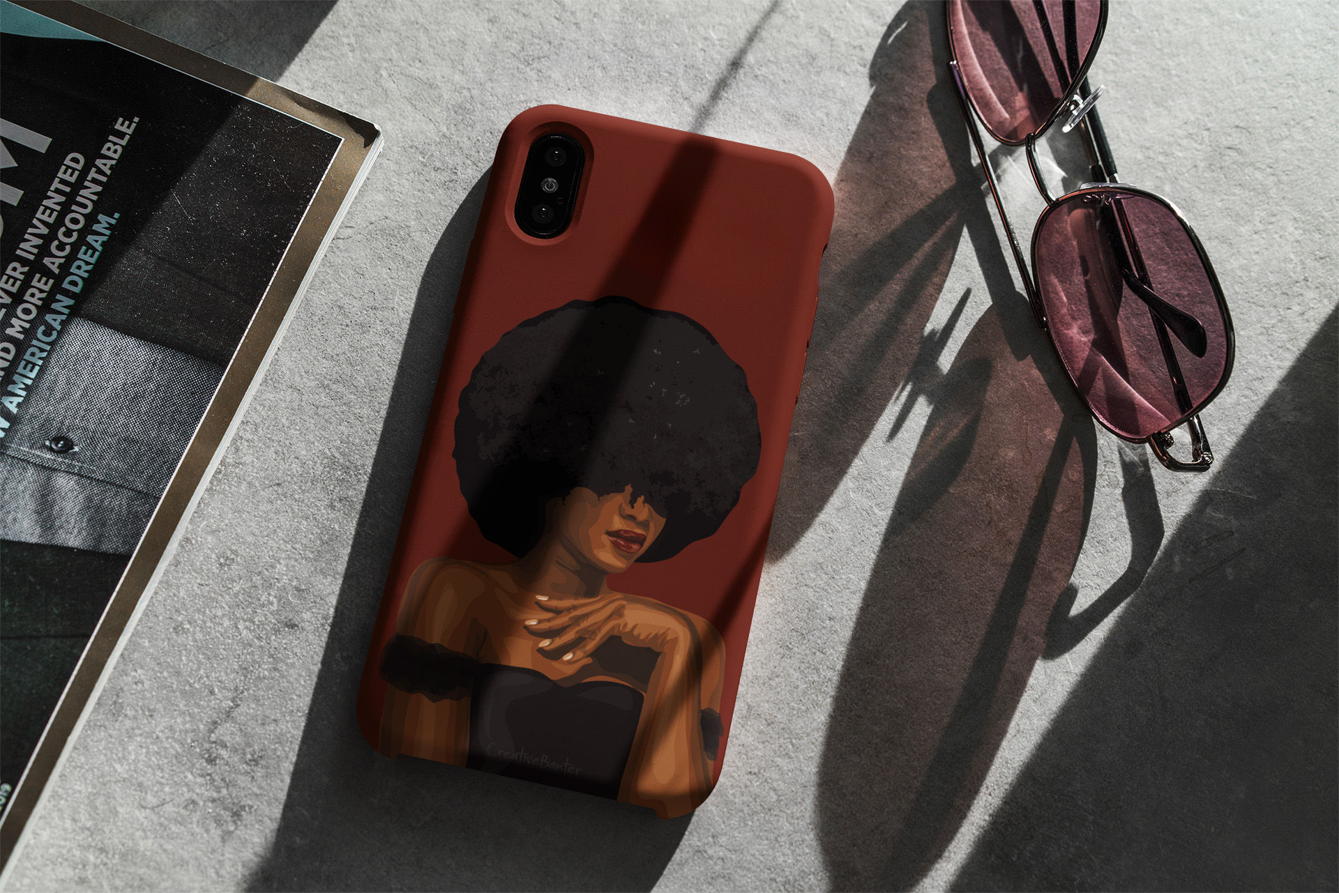 Personalised Illustrated Tough Phone Case