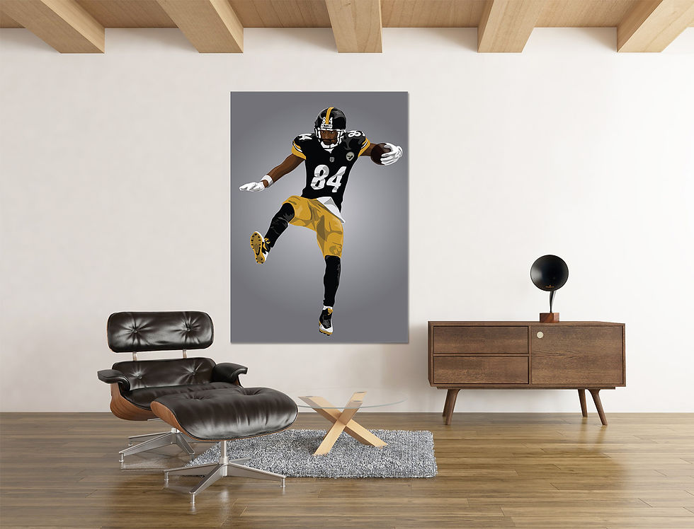 Thumbnail: Personalised Illustrated Print for Him (No Frame)