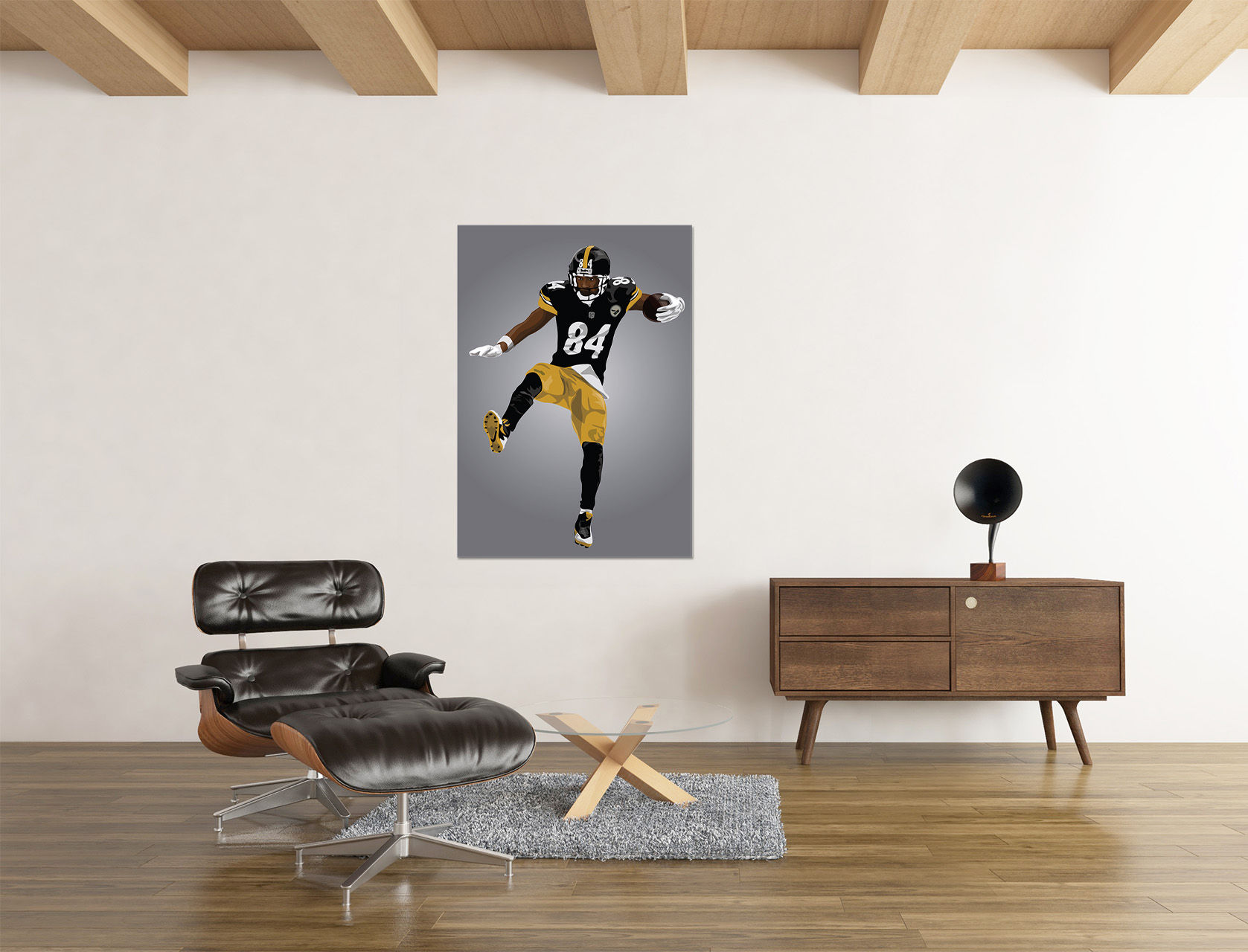 Personalised Illustrated Print for Him (No Frame)