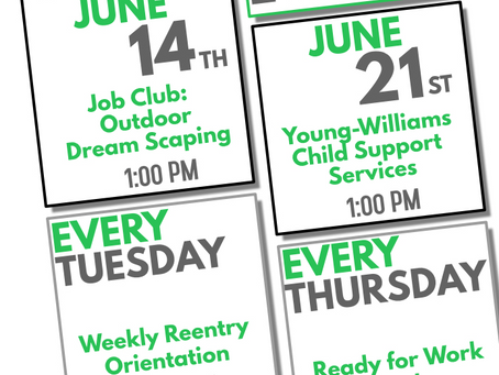 June Events & Workshops